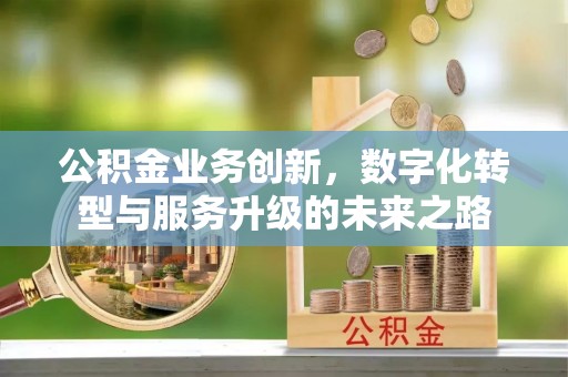 尚志公积金业务创新，数字化转型与服务升级的未来之路