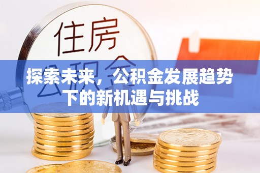 尚志探索未来，公积金发展趋势下的新机遇与挑战